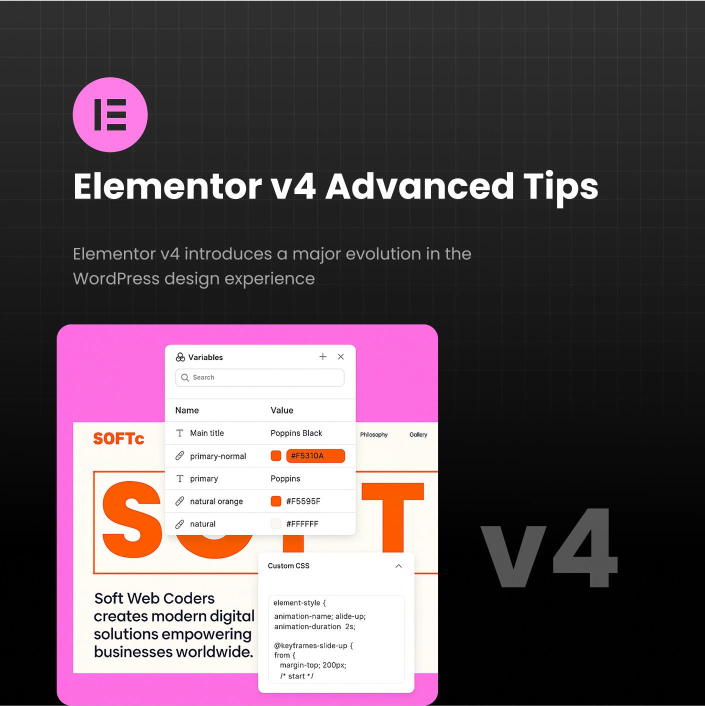 Elementor v4 Advanced Tips