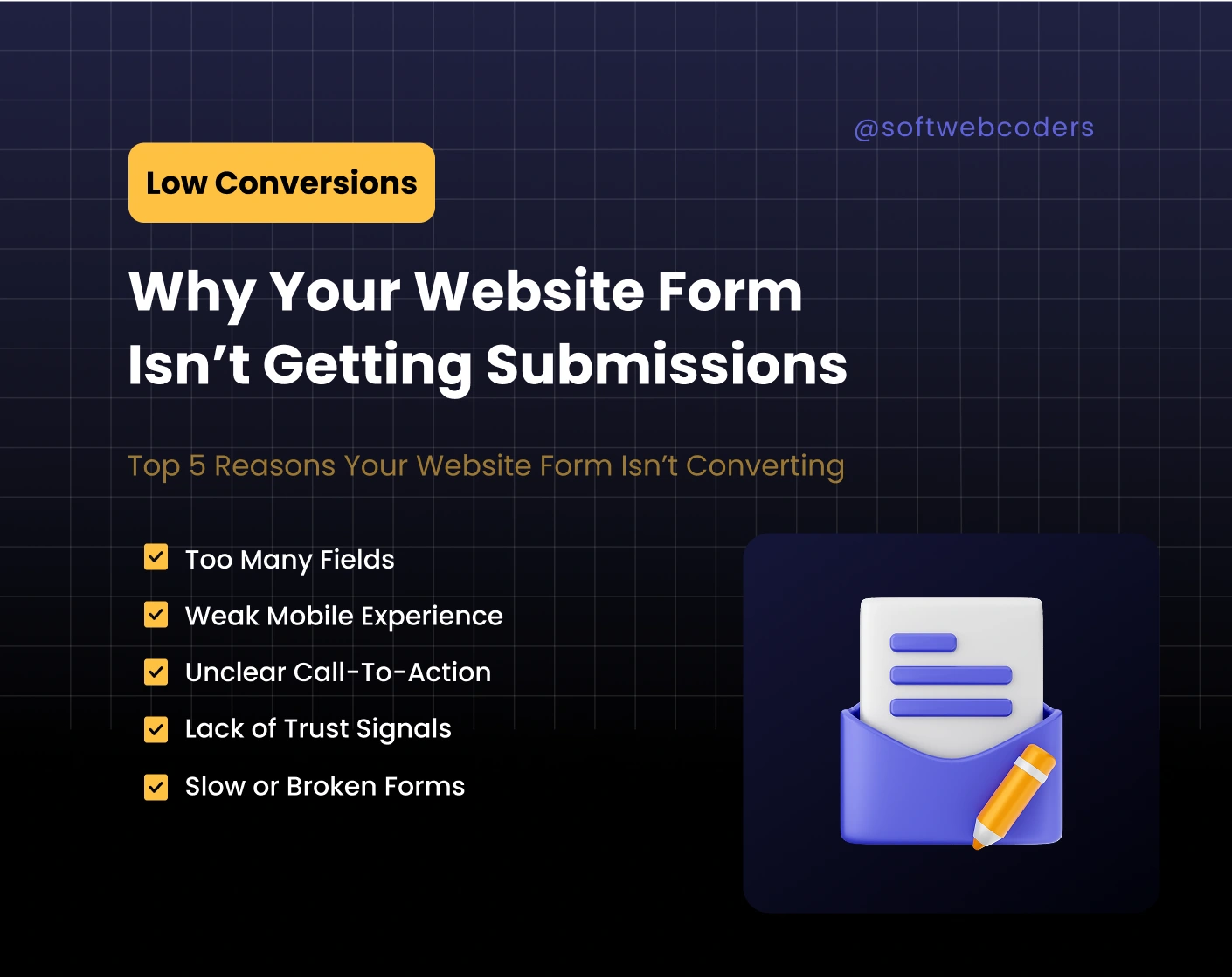 Why Your Website Form Isn’t Getting Submissions